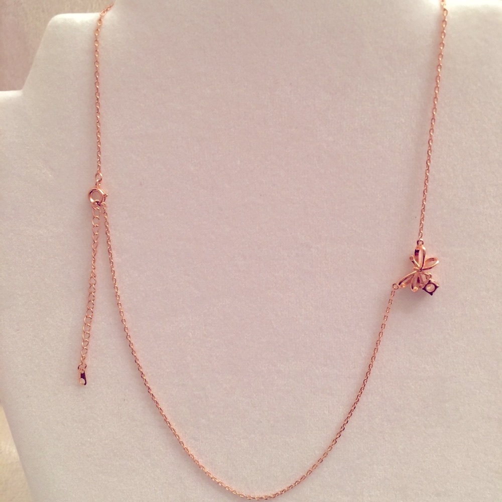 18kt Rose gold plated choker/necklace. Brand New. - Picture 5 of 6
